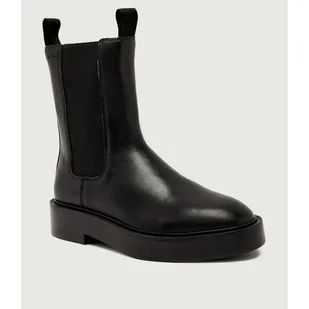 Calvin Klein Skórzane sztyblety CHELSEA - Botki damskie - miniaturka - grafika 1