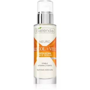 Bielenda NEURO GLICOL+VIT.C eksfoliujące neuromimetyczne serum odmładzające na noc 30ml - Serum do twarzy - miniaturka - grafika 1