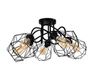 Lampy sufitowe - Żyrandol natynkowy DIAMENT 5xE27/60W/230V - miniaturka - grafika 1