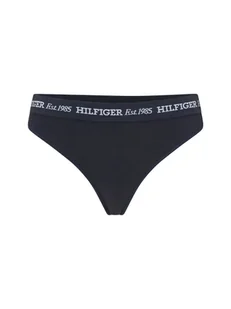 Tommy Hilfiger Stringi Kobiety niebieski jednolity, L - Majtki damskie - miniaturka - grafika 1