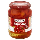 Mieszanki warzywne, sałatki - Rolnik Papryka pomidorowa ćwiartki 720 ml - miniaturka - grafika 1