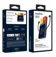 Powerbanki - Powerbank Mophie Powerstation Plus 10K Red Bull Racing 10000mAh z wbudowanym kablem USB-C oraz Lightning - miniaturka - grafika 1