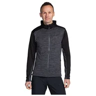 Bluzy sportowe męskie - Męska bluza Kilpi Sevelen Rozmiar: XXL / Kolor: czarny - miniaturka - grafika 1