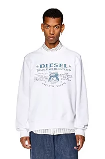 Bluzy męskie - Diesel Męska bluza z okrągłym dekoltem, 100-0 Lat, XXL - grafika 1