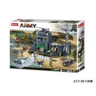 Klocki - PROMO Klocki Sluban Wojsko baza 765el. 158025 GAZELO - miniaturka - grafika 1