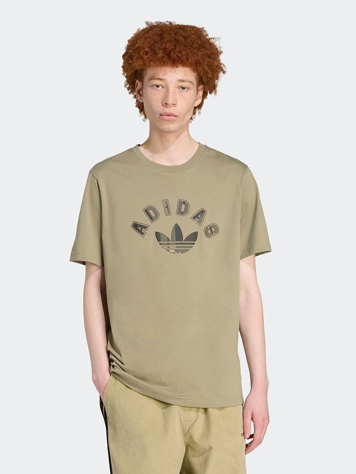 adidas Koszulka w kolorze beżowym