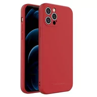 Etui i futerały do telefonów - Wozinsky Color Case silikonowe elastyczne wytrzymałe etui iPhone 13 Pro Max czerwony - miniaturka - grafika 1