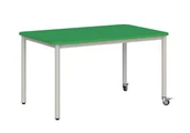 Meble do szkół i przedszkoli - Stolik mobilny szkolno-przedszkolny, blat prostokątny 1200x700 (Nr 4, 5, 6)) - miniaturka - grafika 1