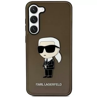 Karl Lagerfeld KLHCS23SHNIKTCK S23 S911 czarny/black hardcase Ikonik Karl Lagerfeld - Etui i futerały do telefonów Karl Lagerfeld KLHCS23SHNIKTCK S23 S911 czarny/black hardcase Ikonik Karl Lagerfeld - Etui i futerały do telefonów - miniaturka - grafika 1