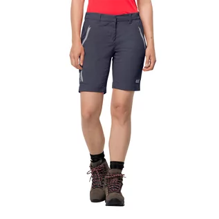 Spodenki damskie - Spodenki turystyczne OVERLAND SHORTS W graphite - 34 - grafika 1