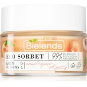 Kremy do twarzy - Bielenda Eco Sorbet Krem brzoskwinia + prebiotyki - miniaturka - grafika 1
