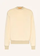 Bluzy męskie - Boss Bluza Nierozpinana gelb - BOSS - miniaturka - grafika 1