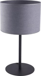Nowodvorski Stojąca LAMPA stołowa ALICE 9090 abażurowa LAMPKA biurkowa szara 9090 - Lampy stojące - miniaturka - grafika 1