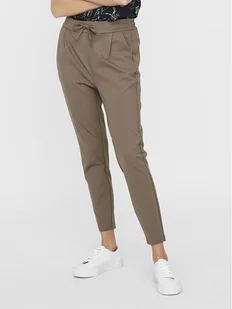 Vero Moda Spodnie materiałowe Eva 10197909 Brązowy Loose Fit - Spodnie damskie - miniaturka - grafika 1