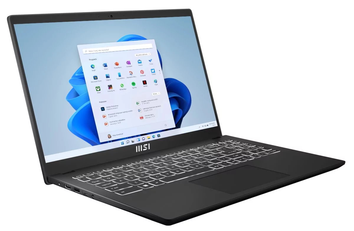 MSI Modern 15 B12MO-640PL - i5-1235U | 15,6'' | 16GB | 512GB | Win11 - Ceny  i opinie na Skapiec.pl