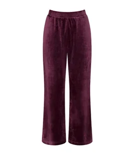 Triumph Spodnie Welurowe Damskie Sensual Velour Wide Leg Trousers-40 - Bielizna nocna - miniaturka - grafika 1