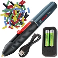 Pistolety do klejenia - Pistolet do kleju BOSCH Gluey Szary 06032A2101 + Zestaw wkładów - miniaturka - grafika 1