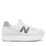 Buty trekkingowe damskie - Buty do chodzenia damskie New Balance WL574ZFG - miniaturka - grafika 1