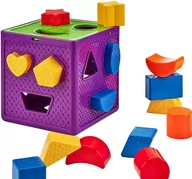 Sortery dla dzieci - Sprytne Klocki. Plastikowa Kostka Sorter Kształtów I Kolorów Toys4Edu - miniaturka - grafika 1