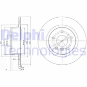 Tarcze hamulcowe - Tarcza hamulcowa DELPHI BG3227C - miniaturka - grafika 1