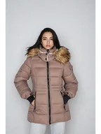 Kurtki damskie - Steve Madden Kurtka zimowa w kolorze jasnobrązowo-szarym - miniaturka - grafika 1