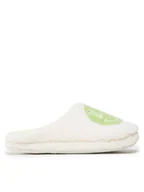 Klapki i japonki damskie - DeeZee Kapcie 22SDW7239 Biały - miniaturka - grafika 1