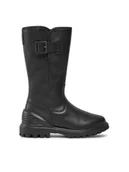 Buty dla dziewczynek - ECCO Kozaki Tredtray K 77008201001 Czarny - miniaturka - grafika 1