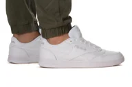 Moda i Uroda OUTLET - Reebok Unisex Court Advance Sneaker, obuwie białe/zimnoszare 2/obuwie białe, 42 UK, Obuwie białe zimne szare 2 obuwie białe, 42 EU - miniaturka - grafika 1