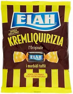 ELAH KREMLIQUIRIZIA L' Originale włoskie mleczne toffi z lukrecją 150 g - Cukierki - miniaturka - grafika 1