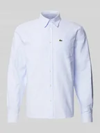Koszule męskie - Koszula casualowa o kroju regular fit z naszywką z logo - miniaturka - grafika 1