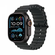 Smartwatch - Apple Watch Ultra 2 GPS + Cellular 49mm Tytan czarny pasek Czarny - miniaturka - grafika 1