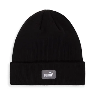 Dziecięca Czapka zimowa PUMA PUMA CLASSIC CUFF BEANIE JR 02589401 – Czarny - Czapki dla dzieci - miniaturka - grafika 1