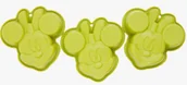 Kubki dla dzieci - Forma silikonowa zielona Minnie 3 szt DISNEY - miniaturka - grafika 1