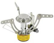 Kuchnie turystyczne - Highlander hpx200 Stainless Steel Compact Valve Camping gas Stove, jeden rozmiar GAS031 - miniaturka - grafika 1