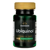 Suplementy diety - Swanson Ubiquinol 200mg 30sgels - miniaturka - grafika 1