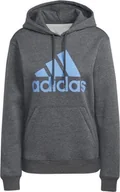 Bluzy damskie - Adidas Bluza adidas Big Logo FL R HD IC9845 - miniaturka - grafika 1