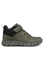 Buty dla chłopców - Geox Trzewiki J Flexyper Boy B Abx J949XA 032FU C0450 M Zielony - miniaturka - grafika 1