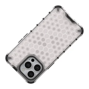 Honeycomb etui pancerny pokrowiec z żelową ramką iPhone 13 Pro niebieski - Etui i futerały do telefonów - miniaturka - grafika 7