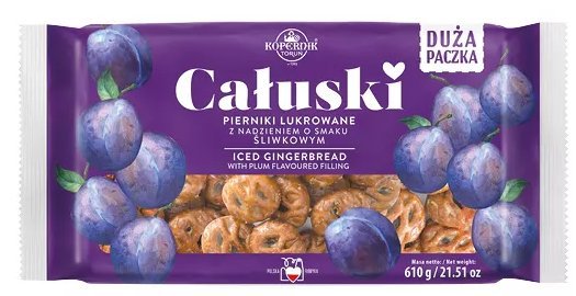 KOPERNIK PIERNIKI LUKROWANE CAŁUSKI ŚLIWKA 610G