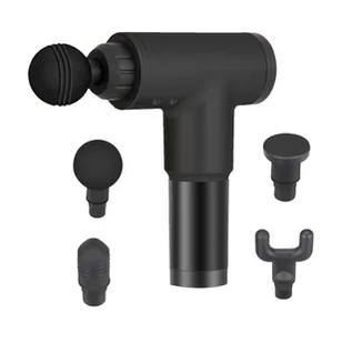 Pistolet do masażu, masażer wibracyjny, massage gun - Akcesoria do rehabilitacji - miniaturka - grafika 1