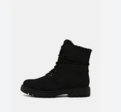 Botki damskie - Esprit Botki Damskie Czarne Klasyczne 36 Ż1B - miniaturka - grafika 1