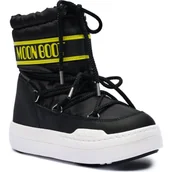 Buty dla dziewczynek - Moon Boot Ocieplane śniegowce JR PARK - miniaturka - grafika 1