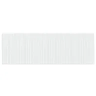 Zasłony - vidaXL Zasłony z zasłonami Kwiatowy Biały 1200 x 240 cm Poliester - miniaturka - grafika 1