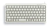 Klawiatury - CHERRY G84-4100 klawiatura Uniwersalne USB + PS/2 QWERTY British English Szary G84-4100LCAGB-0 - miniaturka - grafika 1