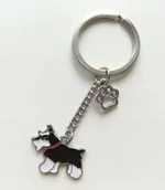 Breloki - Breloczek Brelok Do Kluczy Pies Piesek Sznaucer - miniaturka - grafika 1