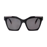 Okulary przeciwsłoneczne - Furla SFU621 Okulary Shiny Black, 53 damskie, Shiny Black, 53 - miniaturka - grafika 1