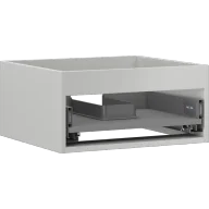 Szafki łazienkowe - Mexen Box-A korpus szafki podumywalkowej 50 cm, 1 szuflada, szary mat - 91AX0-0500-235-1-62 - miniaturka - grafika 1