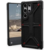 Etui i futerały do telefonów - UAG Etui Monarch Kevlar do Samsung Galaxy S23 Ultra czarne z włóknem kevlar - miniaturka - grafika 1