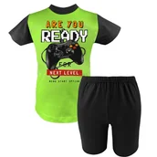 Piżamy chłopięce - PIŻAMA DZIECIĘCA CHŁOPIĘCA LETNIA BAWEŁNIANA KRÓTKI RĘKAW KRÓTKIE SPODENKI DLA GRACZA PAD OD KONSOLI 98 - Marcinkowski - miniaturka - grafika 1