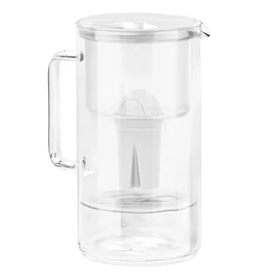 Wessper AquaClassic Crystalline 2,5L Biały szklany dzbanek filtrujący z 12 wkładami - Dzbanki filtrujące - miniaturka - grafika 5